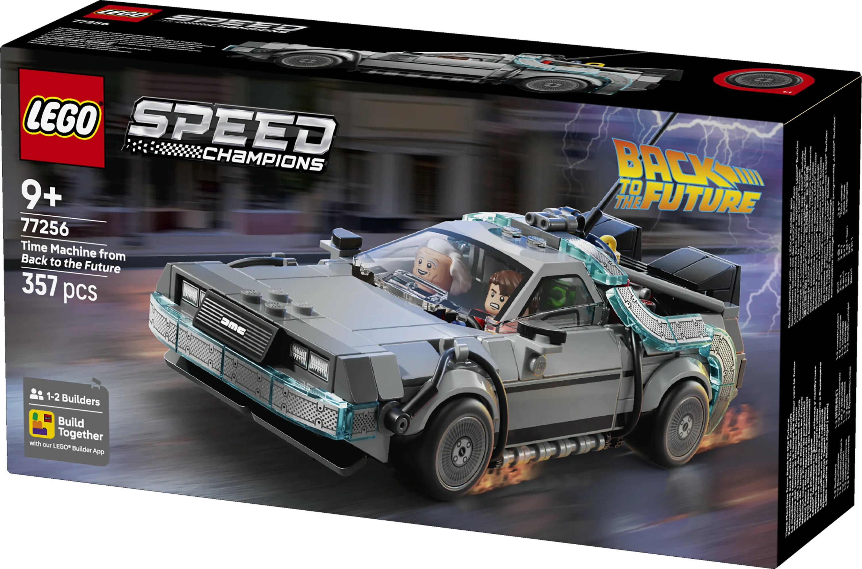 LEGO Speed Champions Time Machine from Back to the Future 77256