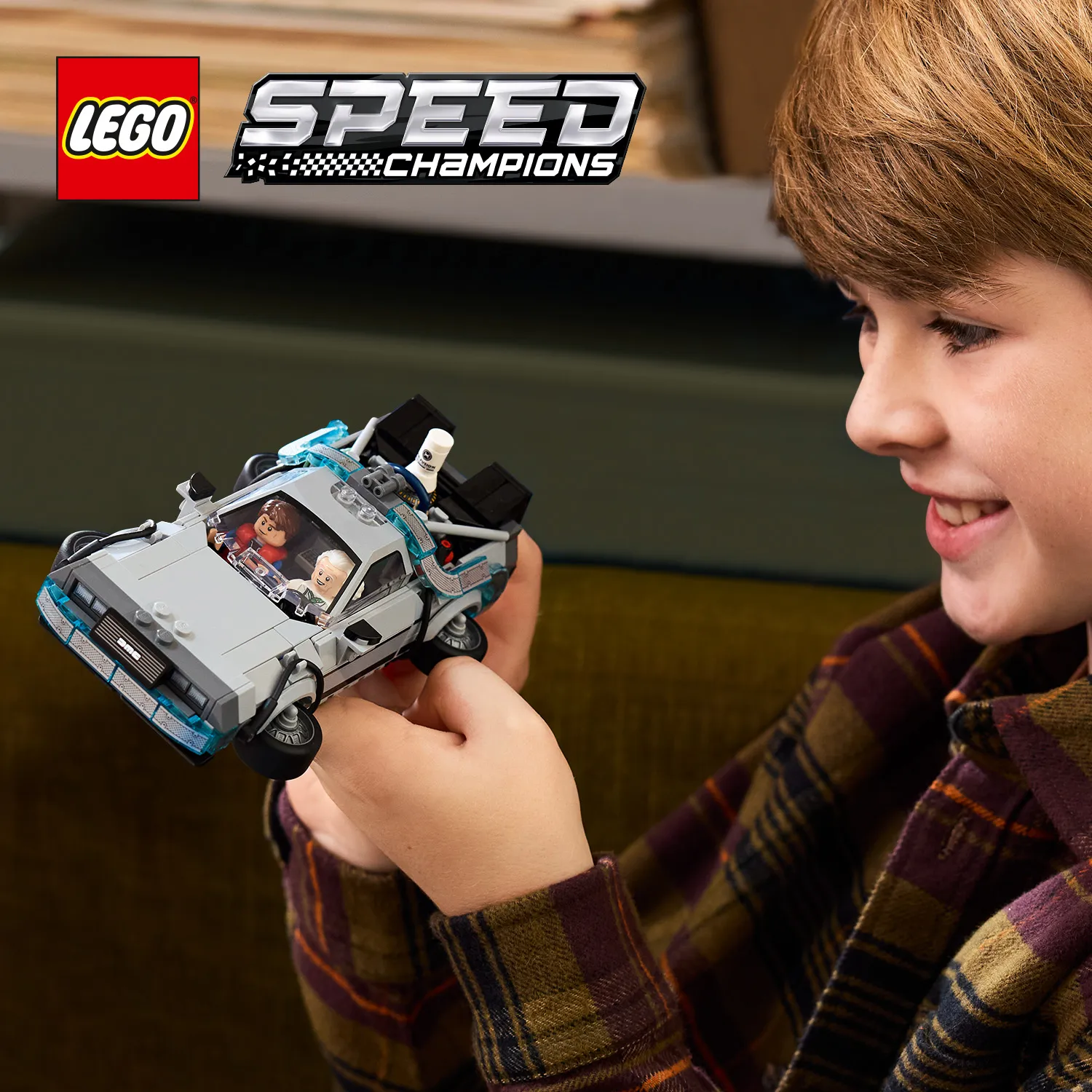 LEGO Speed Champions Time Machine from Back to the Future 77256