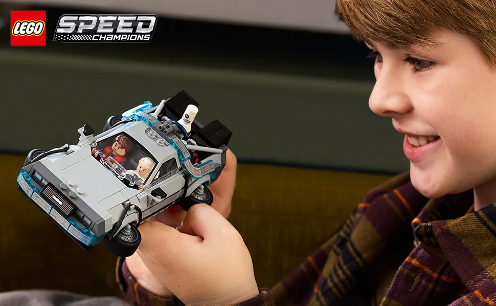 LEGO Speed Champions Time Machine from Back to the Future 77256