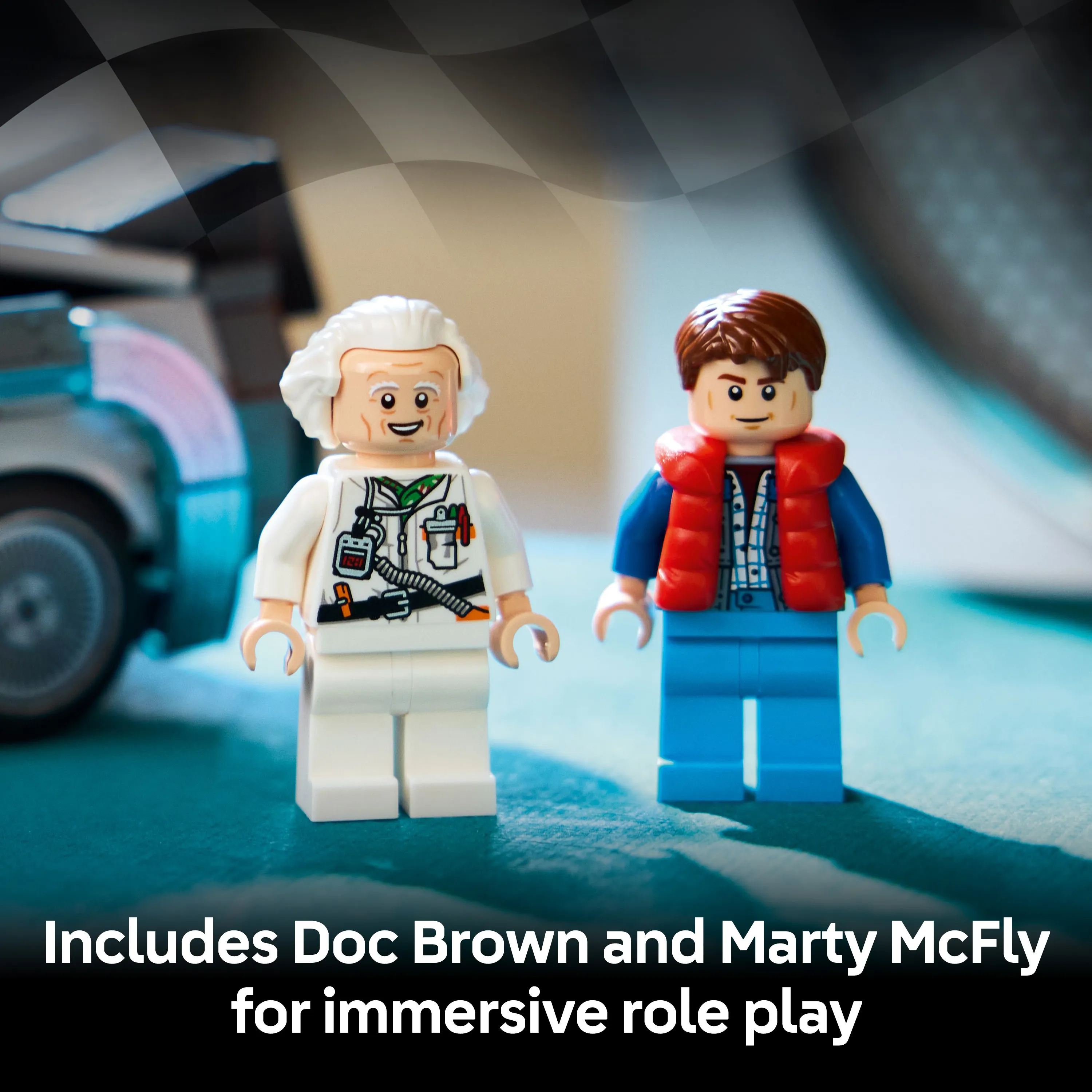 LEGO Speed Champions Time Machine from Back to the Future 77256