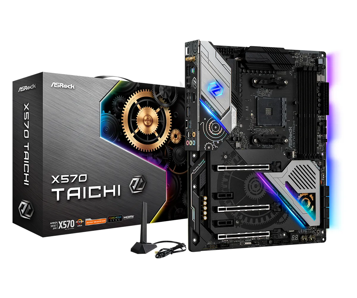 ASRock X570 Taichi ATX - moderkort