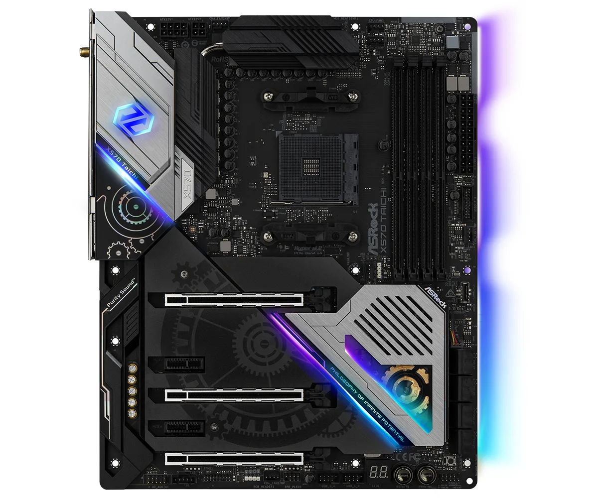ASRock X570 Taichi ATX - moderkort
