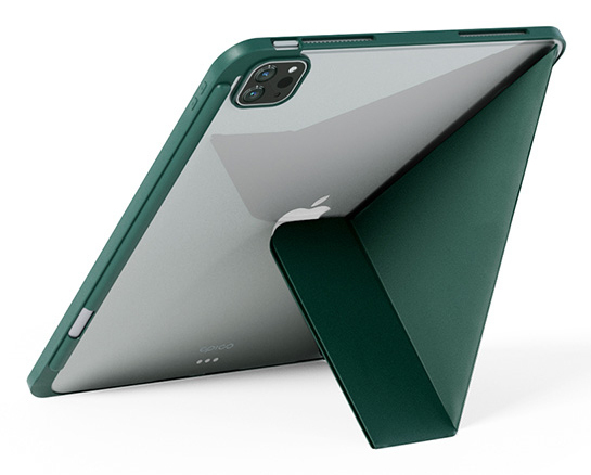 Epico Hero Flip kotelo, Apple iPad Pro 11" (M4) - vihreä