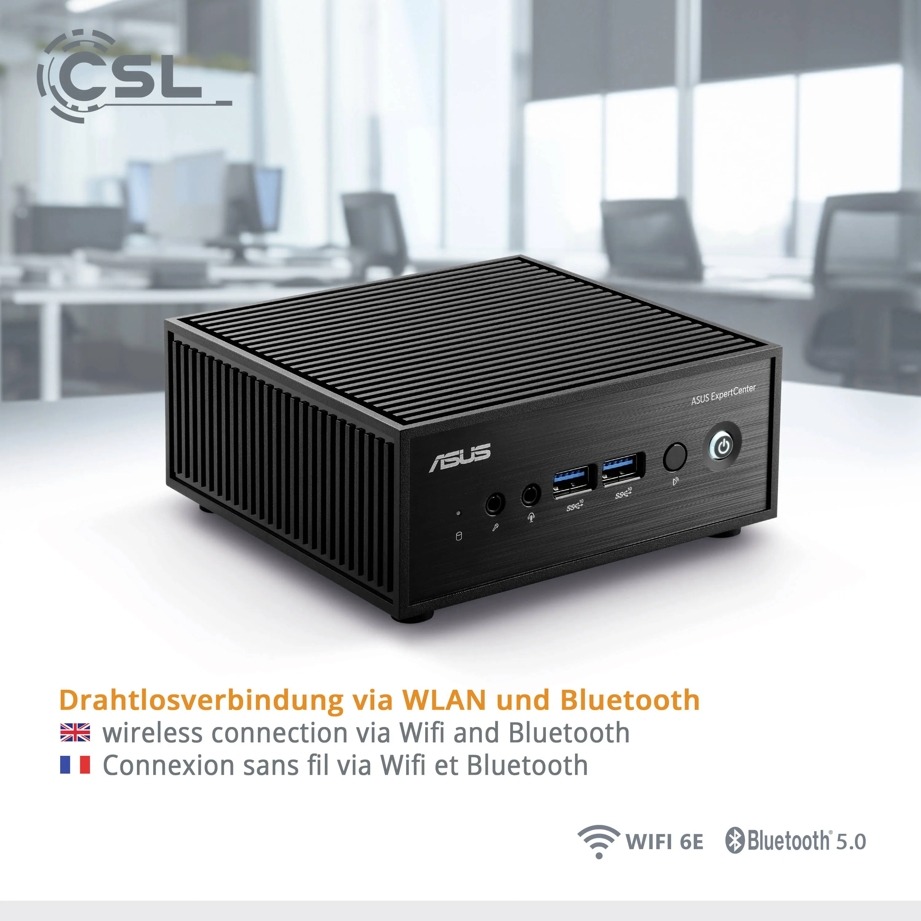 ASUS PN42 Intel N200 mini-PC barebone, svart