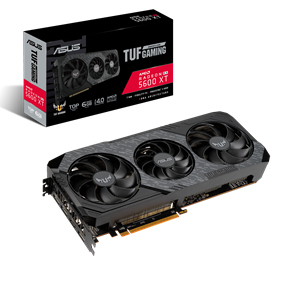 Asus AMD RX 5600 XT TUF 3 TOP EVO 6 GB - Grafikkort