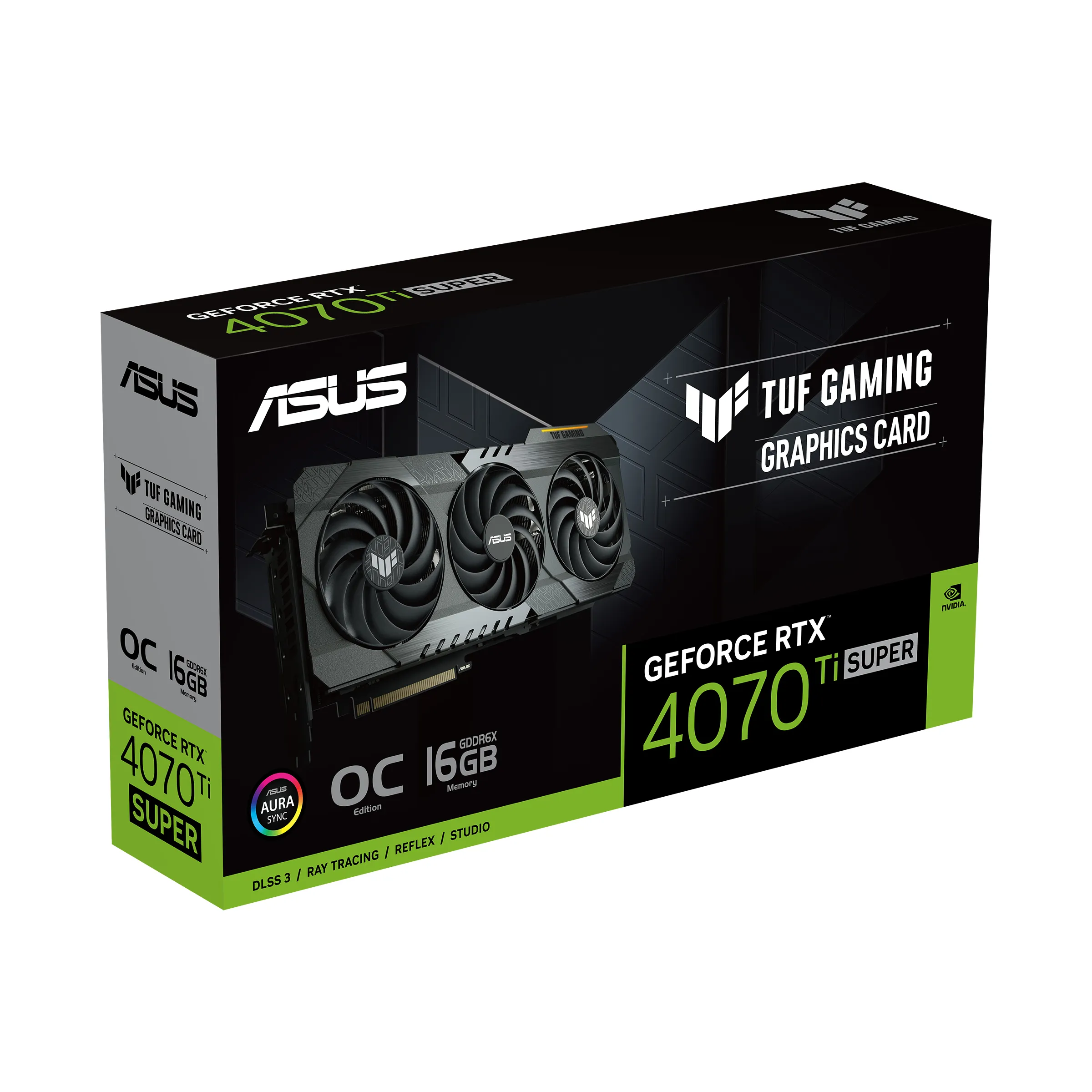 Asus GeForce RTX 4070 Ti SUPER 16 Gt TUF OC OG Gaming - grafikkort
