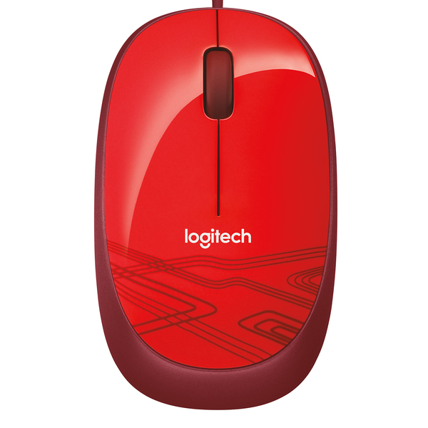 Logitech M105 - mouse, Red