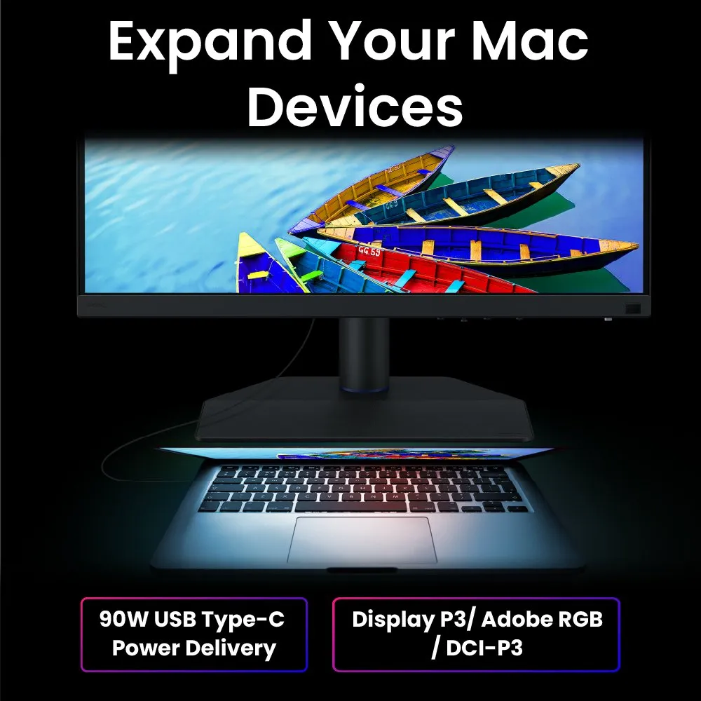 BenQ SW242Q. 24&quot; 2560x1600, USB-C (90W), IPS - monitor
