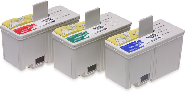 Ink cartridges, blue
