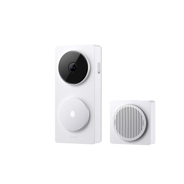 Aqara Doorbell Camera Hub G410 Select -älykäs video-ovikello, Valkoinen