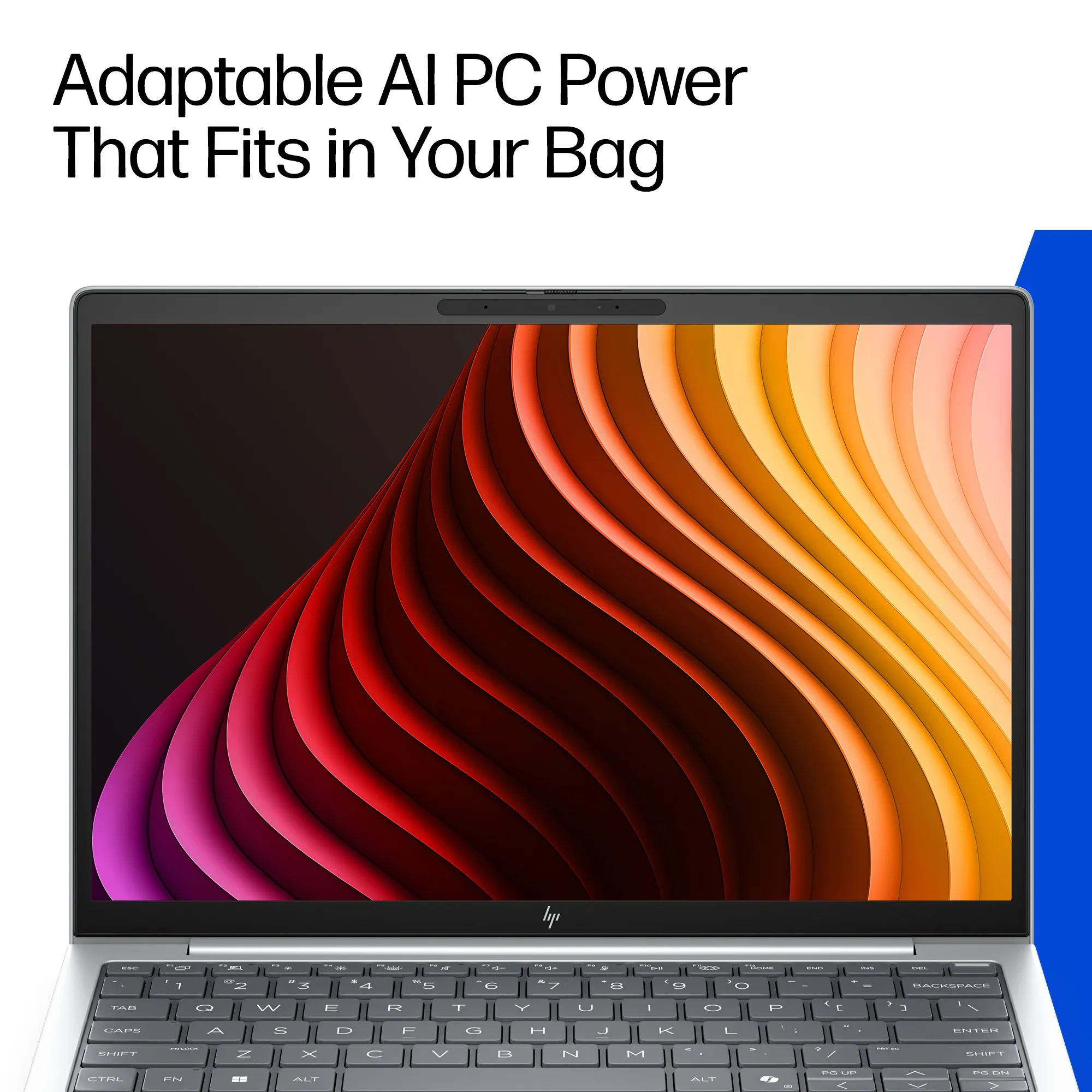 HP EliteBook 8 G2i 13.3" Ultra 7 325, 16 GB, 512 GB, Win 11 Pro - b&auml;rbar dator, silver