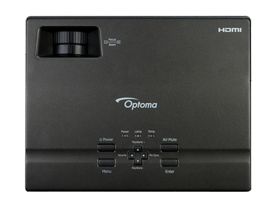 Optoma W304M - DLP-projektori - 3D - 3100 ANSI lumenia - WXGA (1280 x 800) - 16:10 - HD 720p