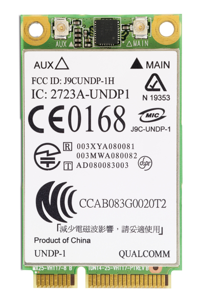 WWAN UNDP HSPA EVDO Minicard