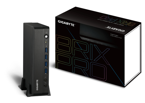 GIGABYTE BRIX PRO GB-BSI5-1135G7 Mini PC Barebone, Black