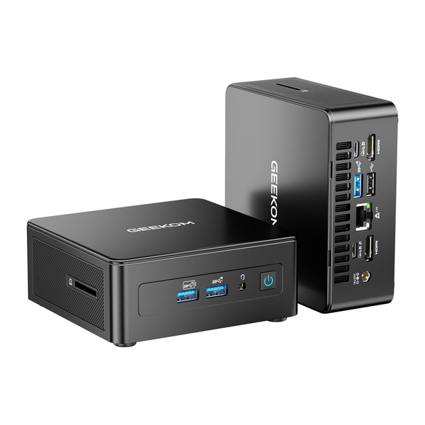 GEEKOM IT15 Intel Core Ultra 9 285H, 32GB, 1TB, Win 11 Pro Mini PC, Matte black