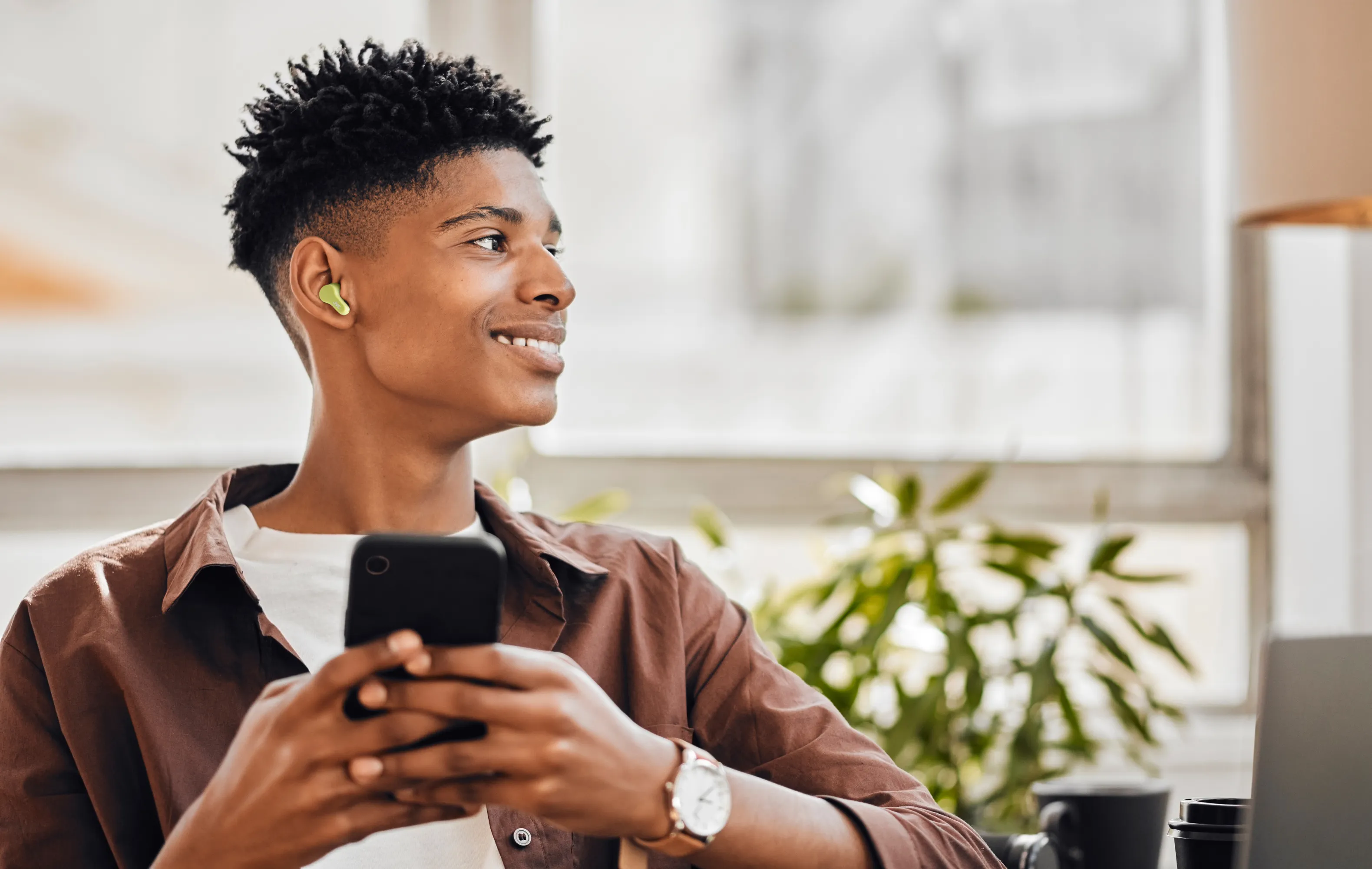 JVC HA-A7T2 Gumy Wireless Earbuds, Green