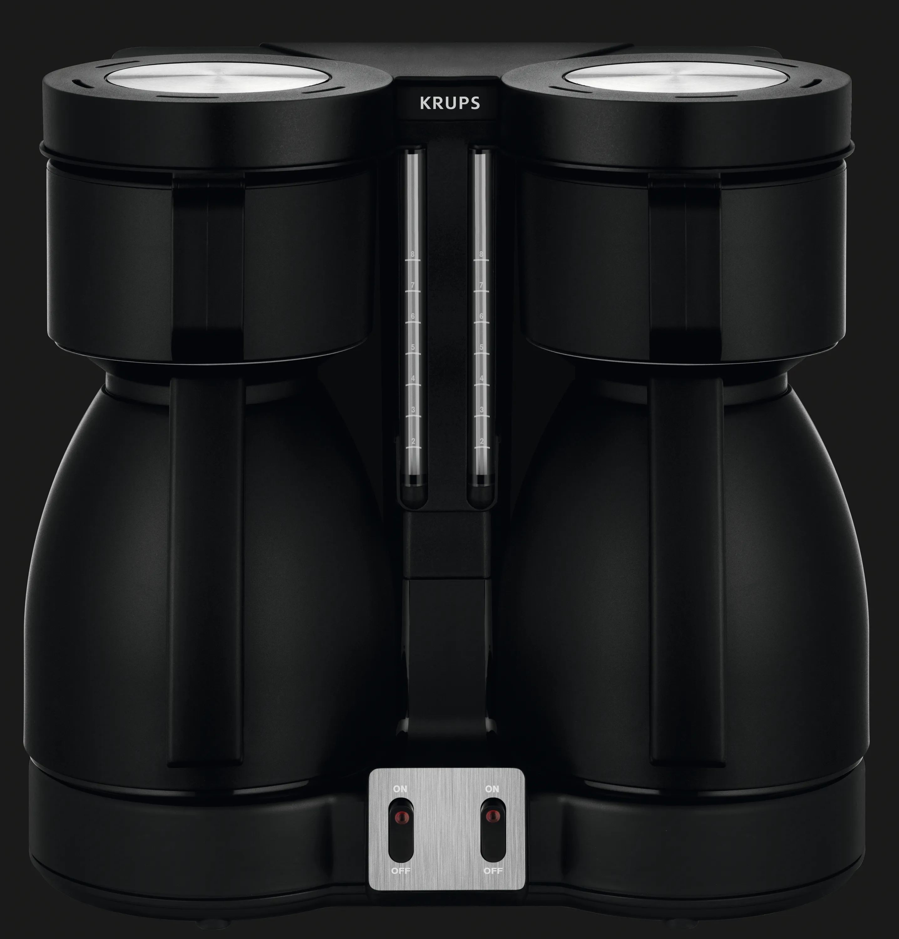 Krups Duothek KT 8501 -kahvinkeitin, musta