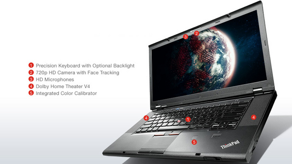 Lenovo ThinkPad W530 2447 - Core i7 3840QM / 2.8 GHz - Windows 8 Pro 64-bit - 8 Gt RAM - 500 Gt HDD - DVD-kirjoitin - 15.6" leve&auml; 1920 x 1080 / Full HD - NVIDIA