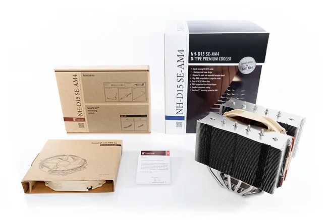 Noctua NH-D15 SE AM4 D-Type Premium -prosessorij&auml;&auml;hdytin