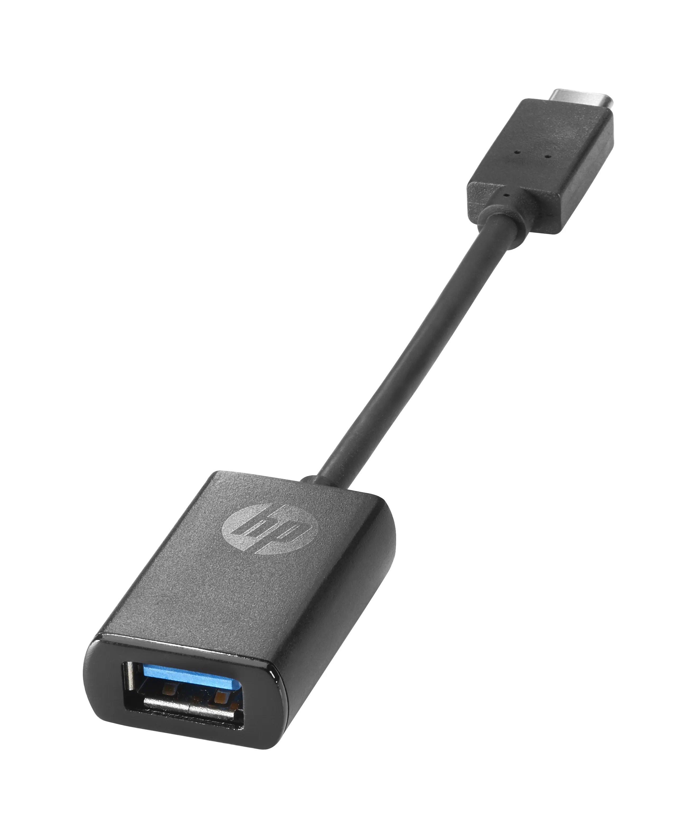 HP USB-C – USB-A - adapter, Black