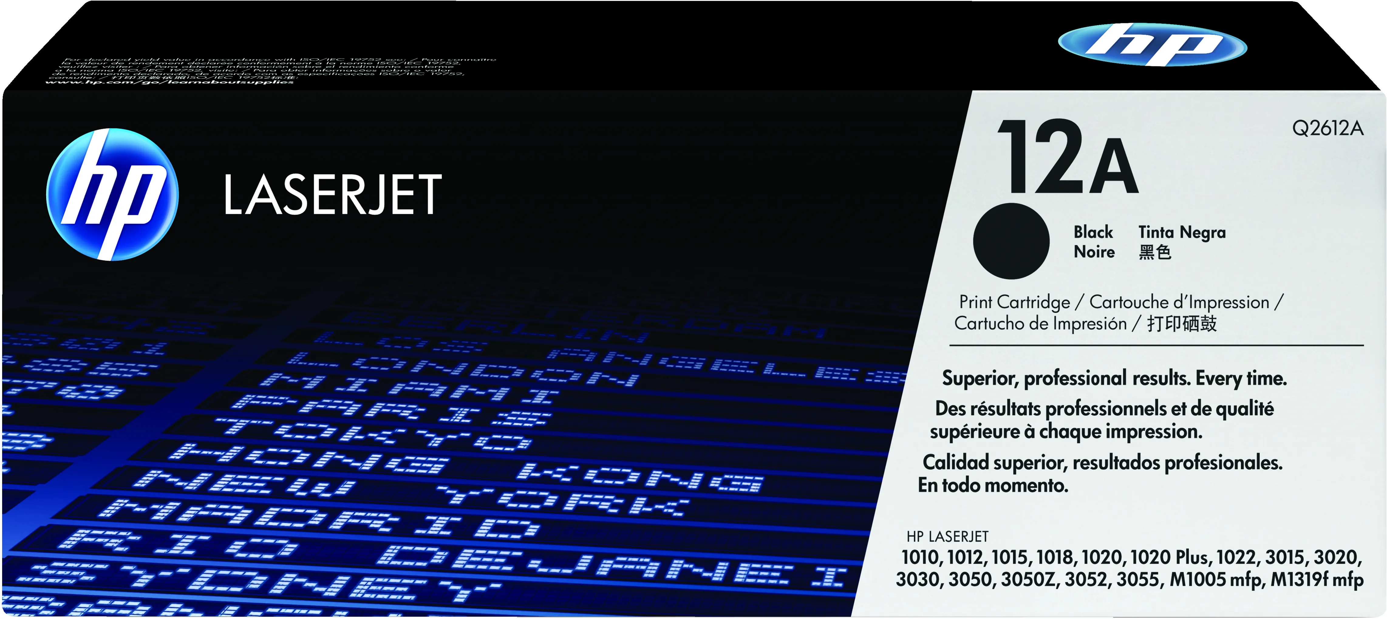 HP Toner black HV Ultraprecise LJ1010 1012 1015