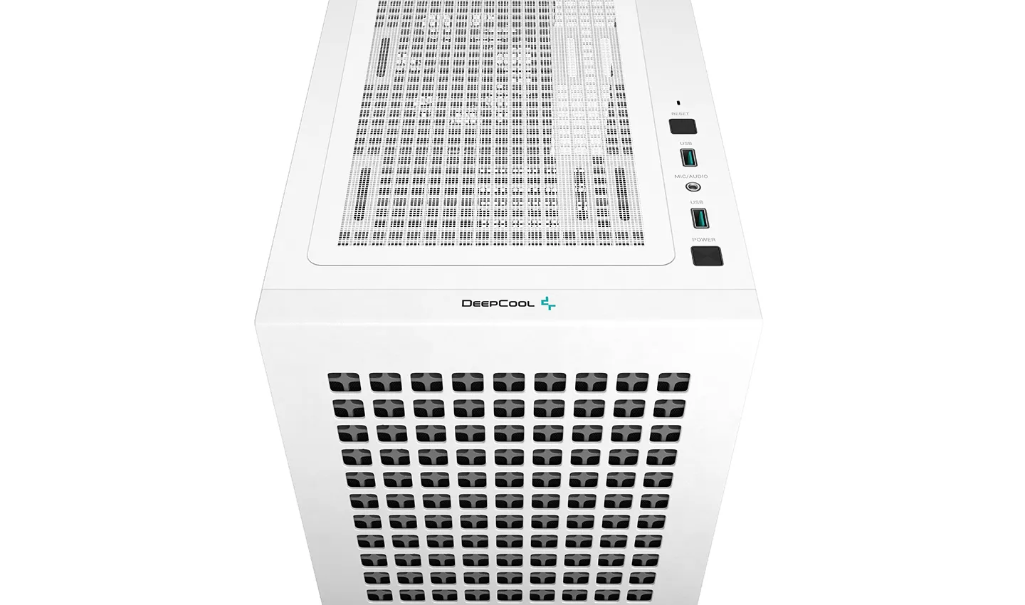 DeepCool CH370 Micro-ATX Case, White