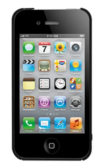 SwitchEasy CARD for iPhone 4/4S, Black