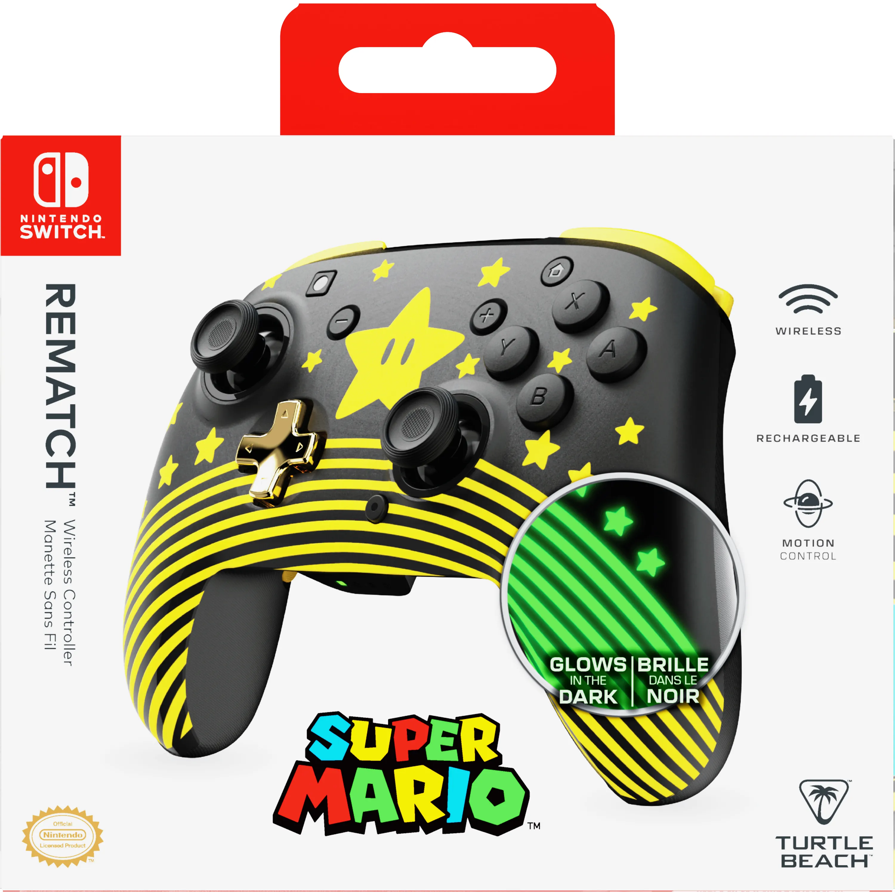 Turtle Beach Rematch Wireless Gamepad (Super Mario Star)