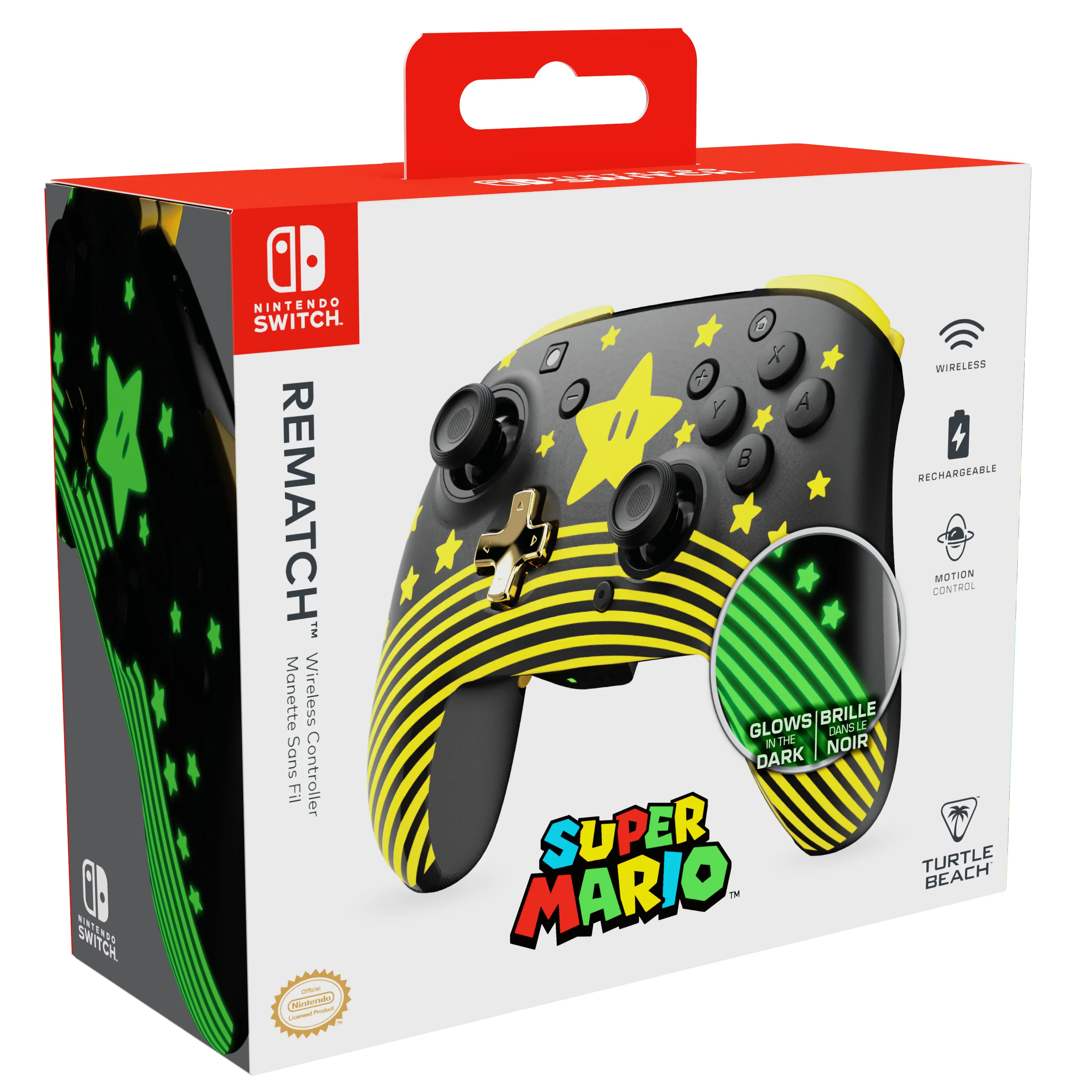 Turtle Beach Rematch Wireless Gamepad (Super Mario Star)