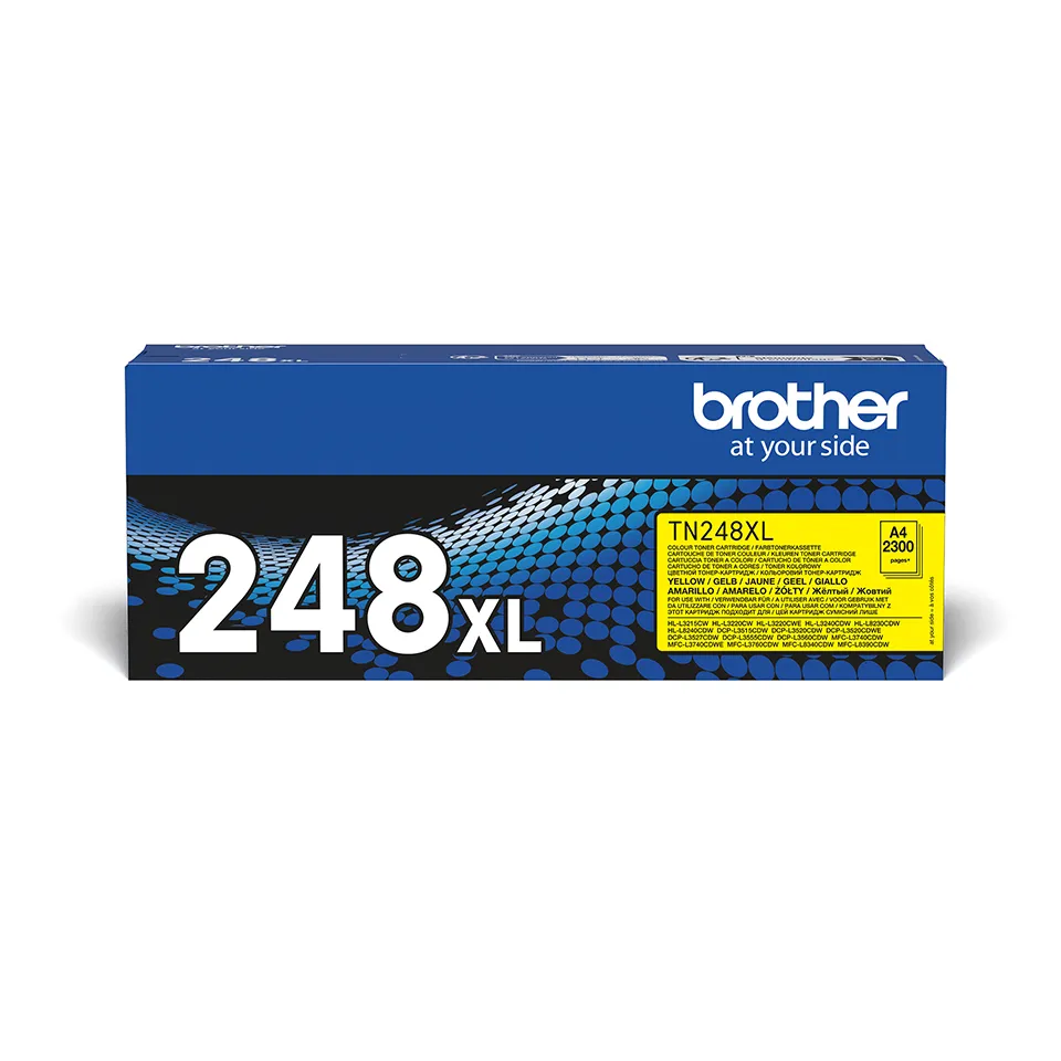 Brother TN248XLY toner cartridge, Yellow