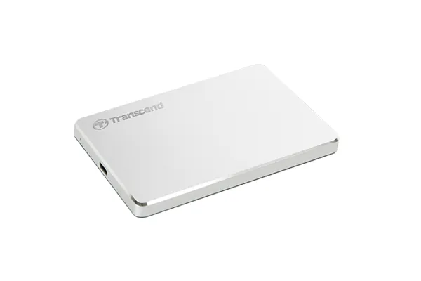 Transcend StoreJet 25C3S 1TB - External HDD, Silver