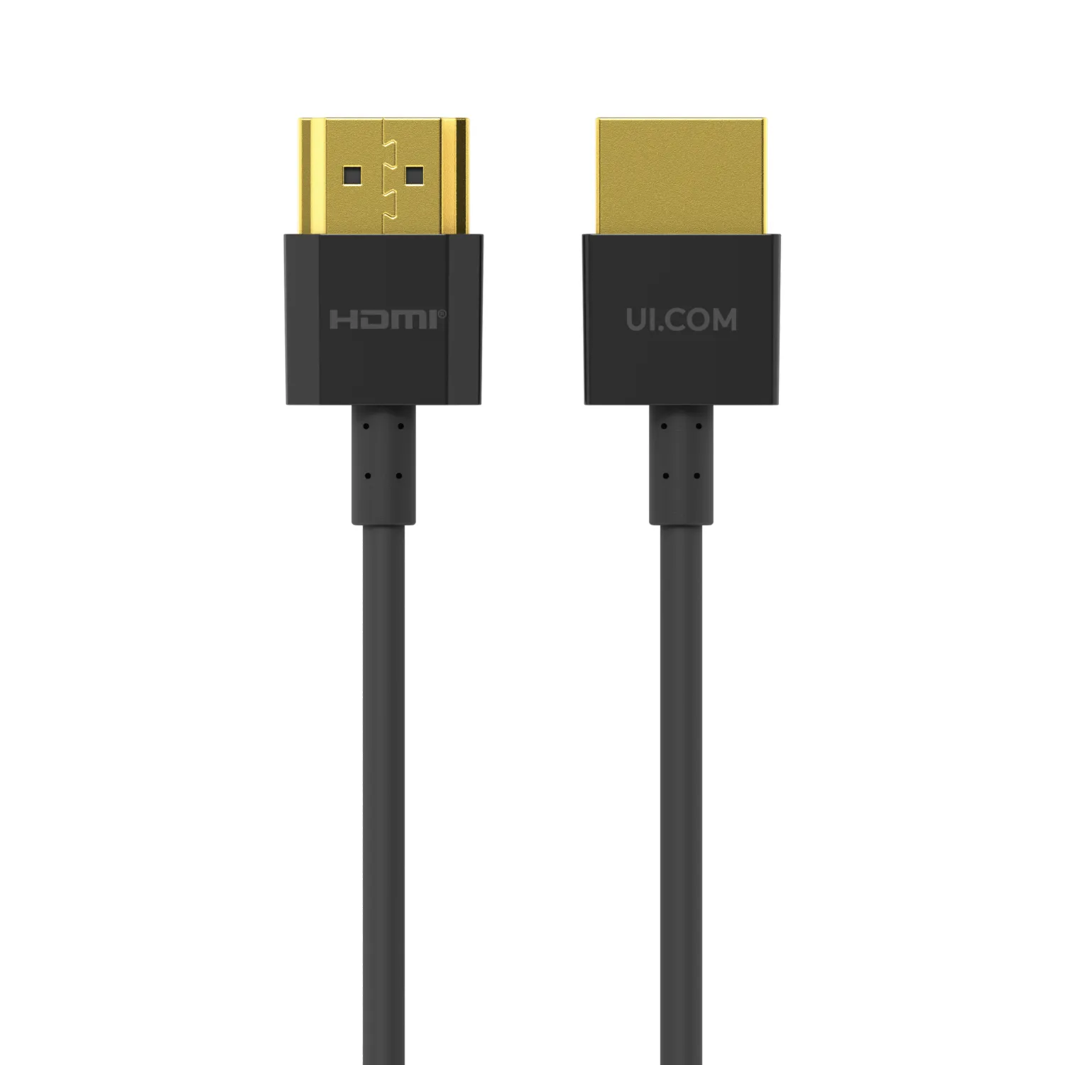 Ubiquity HDMI 2.1b magneettisuojattu HDMI Type A 1m -HDMI-kaapeli, musta