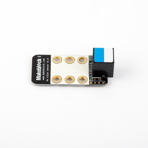 Makeblock Me F&auml;rgsensor V1, 6 f&auml;rger, bl&aring; / vit port, I2C, svart