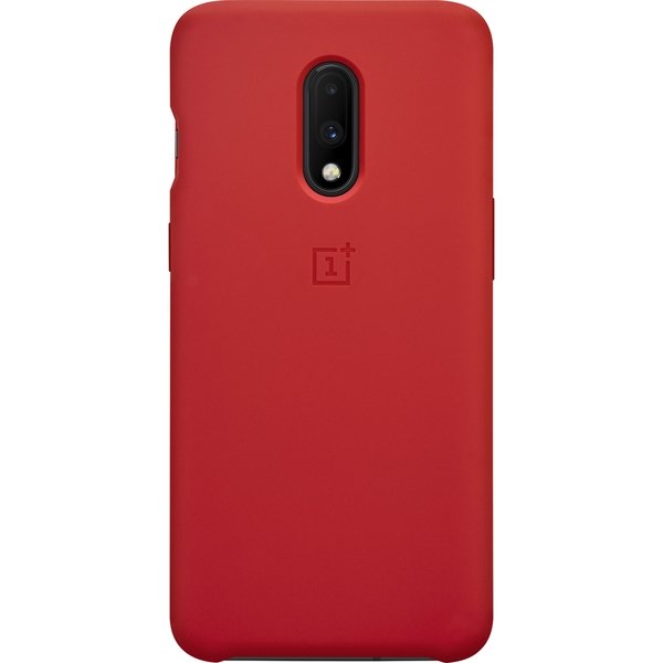 OnePlus 7 Silicone Protective Case, R&ouml;d