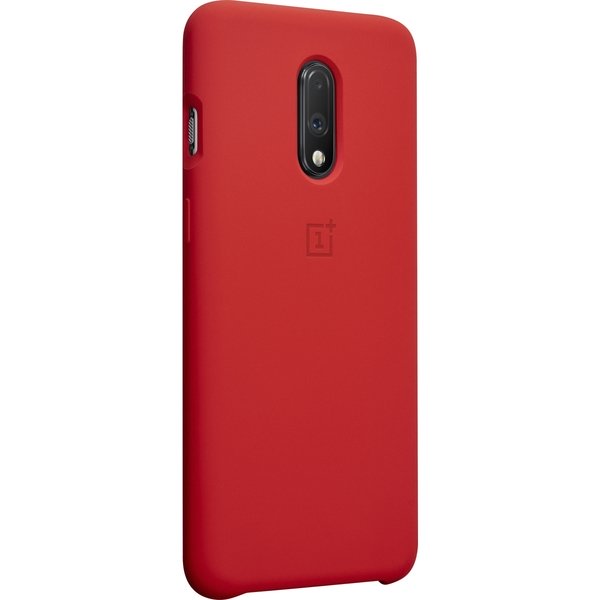 OnePlus 7 Silicone Protective Case, R&ouml;d