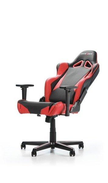 DXRacer Racing Shield Spelstol - Svart R&ouml;d