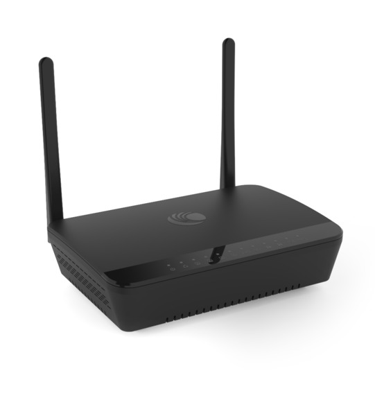 Cambium Networks cnPilot r195P router, Wi-Fi 5, AC1200, Dual-band, med ATA och 30V-str&ouml;mutg&aring;ng