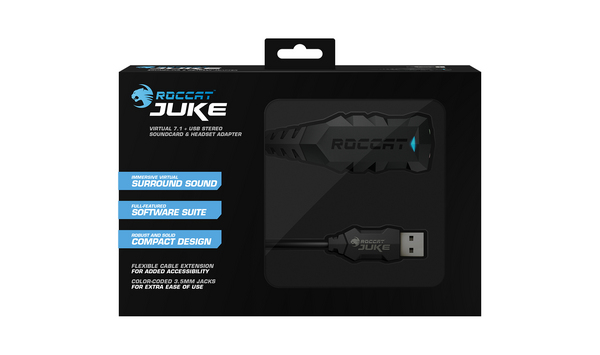 Roccat Juke - 7.1 USB-&auml;&auml;nikortti