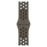 Apple Watch Nike 41mm -urheiluranneke, Olive Grey/Musta