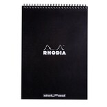 Rhodia NotePad wire black A4 dot