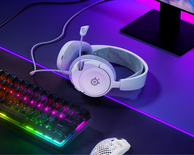 SteelSeries Arctis Nova 1 - gaming headset, white