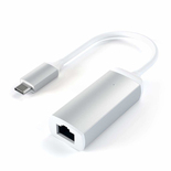 Satechi USB-C till Gigabit Ethernet, silver