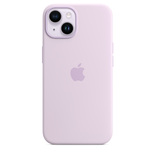 Apple iPhone 14, MagSafe - silicone case, Lilac