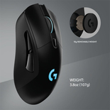 Logitech G703 Lightspeed RGB Wireless - wireless gaming mouse, Black