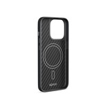 Epico Mag+ Hybrid Carbon, iPhone 14 Pro Max - Case, Black