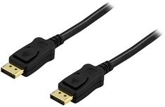 Deltaco DisplayPort – DisplayPort 1.2 -kaapeli, 1 m, Musta