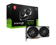 MSI GeForce RTX 4070 VENTUS 2X E OC 12GB -näytönohjain