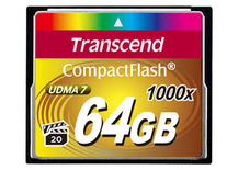 Transcend CF1000x 64 Gt CompactFlash -muistikortti