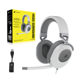 Corsair HS65 Surround - gaming headset, white