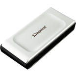 Kingston XS2000 2 Tt USB-C -ulkoinen SSD, Musta/Hopea